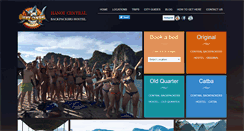 Desktop Screenshot of centralbackpackershostel.com